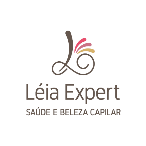 Logotipo da Leia Expert, saude e beleza capilar